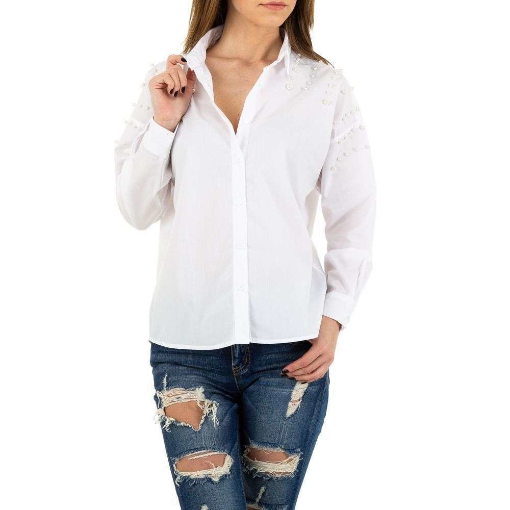 Damen Hemdbluse Von Mc Lorene White mc lorene kopen in de aanbieding