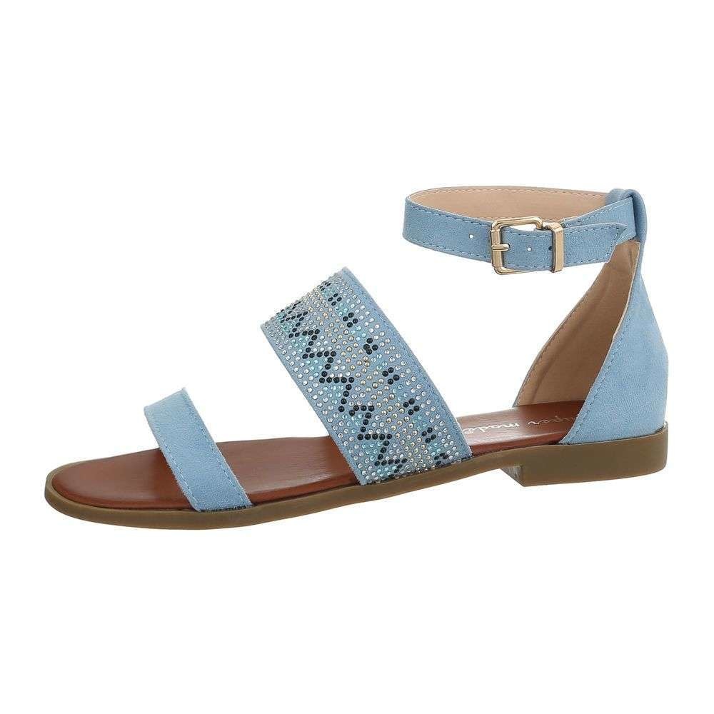 Neckermann Dames Sandalette Lichtblauw neckermann kopen in de aanbieding