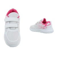 kinderschoenen wit roze 1956