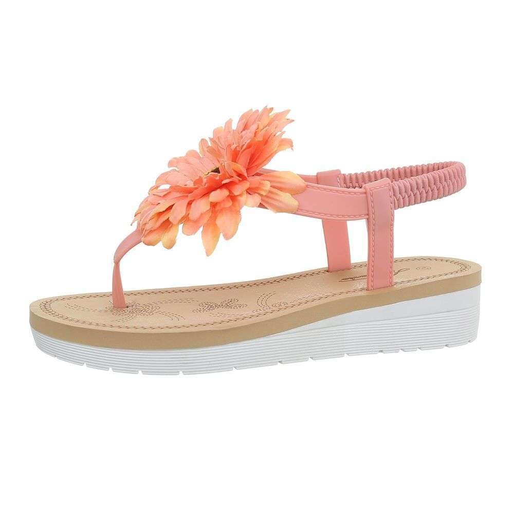 Neckermann Dames Flash Sandalen Oranje 1086 neckermann kopen in de aanbieding