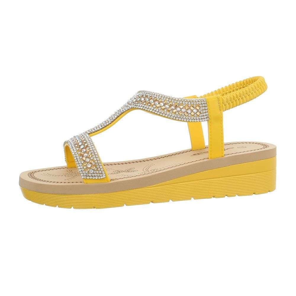Neckermann Dames Flash Sandalen Geel 1085 neckermann kopen in de aanbieding Neckermann Dames Flash Sandalen Geel 1085 neckermann kopen in de aanbieding