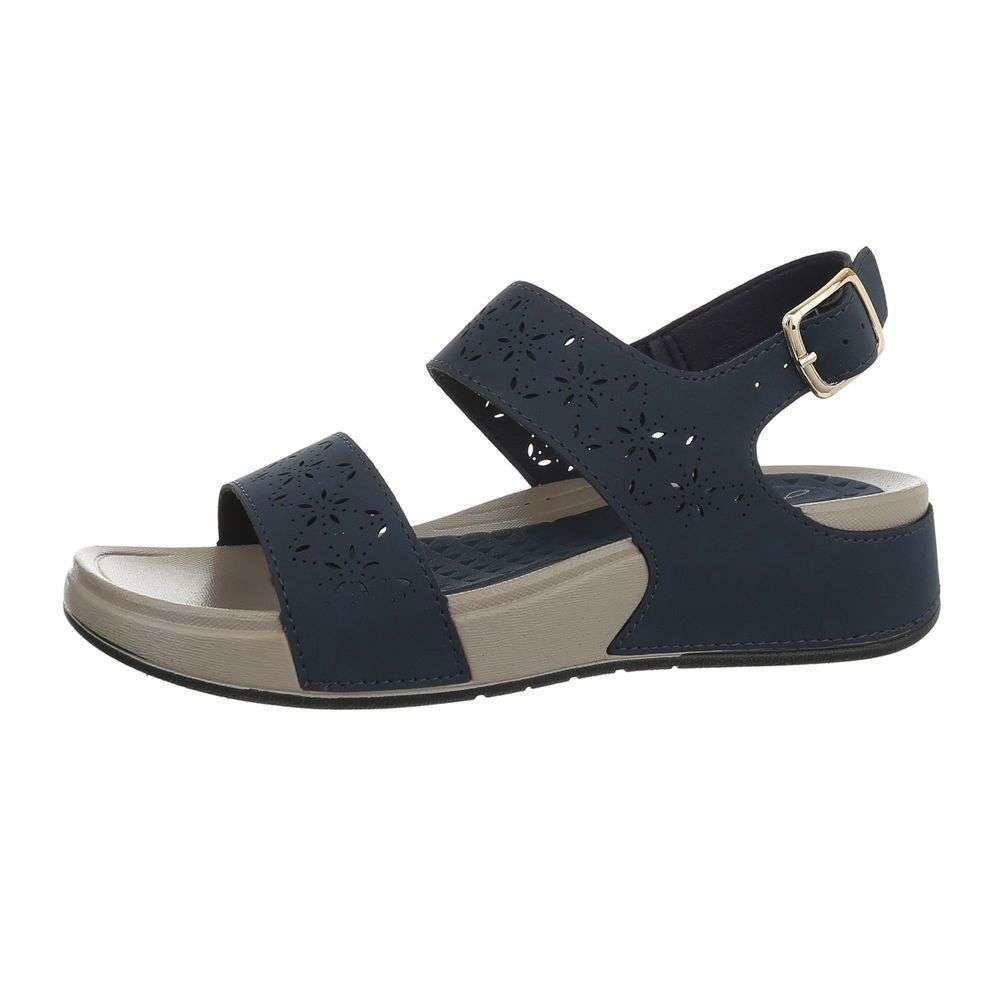 Neckermann Dames Flash Sandalen Navy 1071 neckermann kopen in de aanbieding