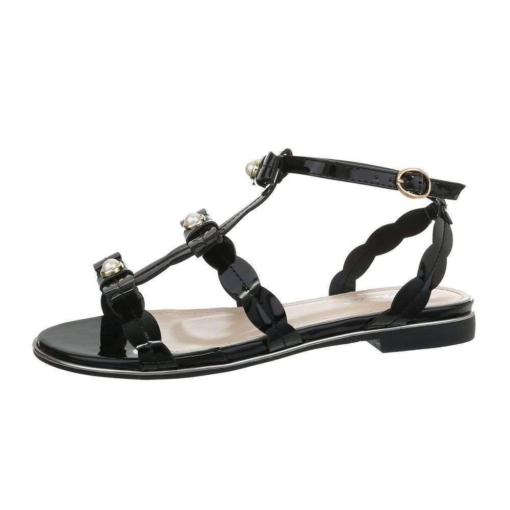 Neckermann Dames Flash Sandalen Zwart 716 1 neckermann kopen in de aanbieding