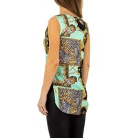 chemisier femme vert KL-WJ-8212