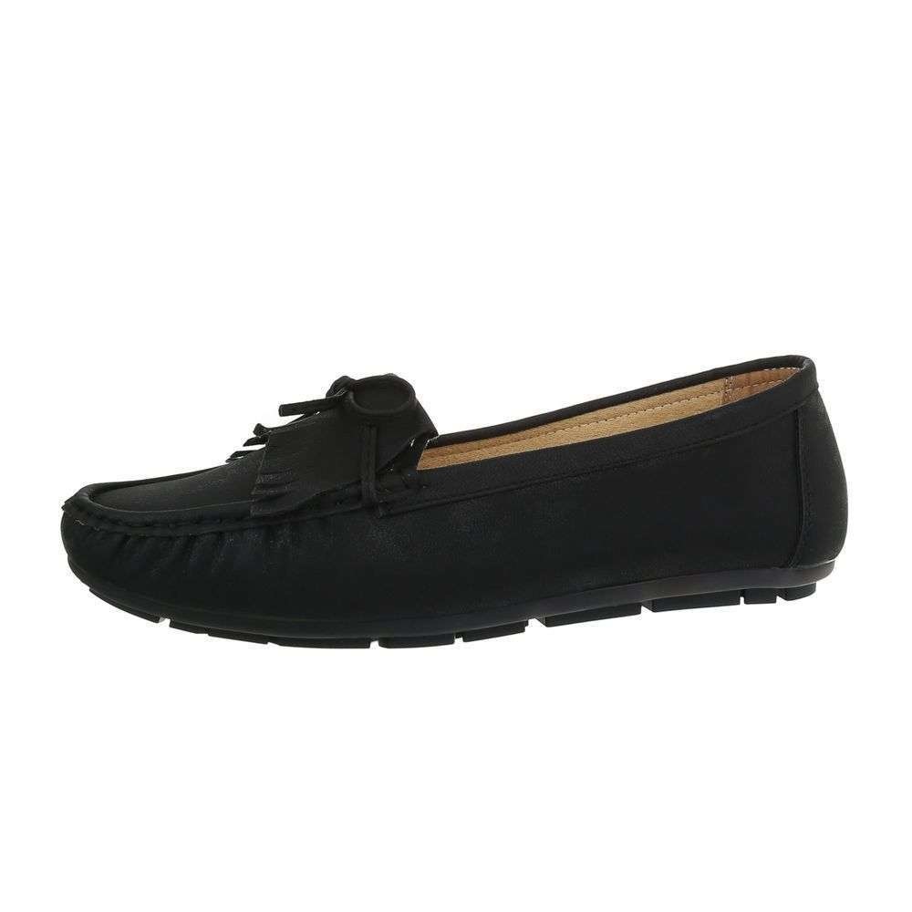 Neckermann Dames Mocassins Zwart 5671 neckermann kopen in de aanbieding