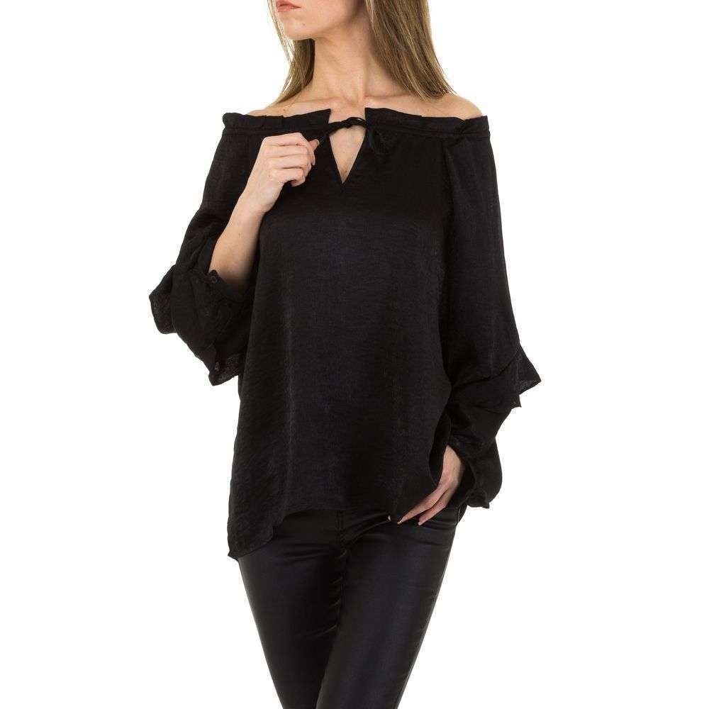 Jcl Dames Blouse Zwart Kl 73383 jcl kopen in de aanbieding