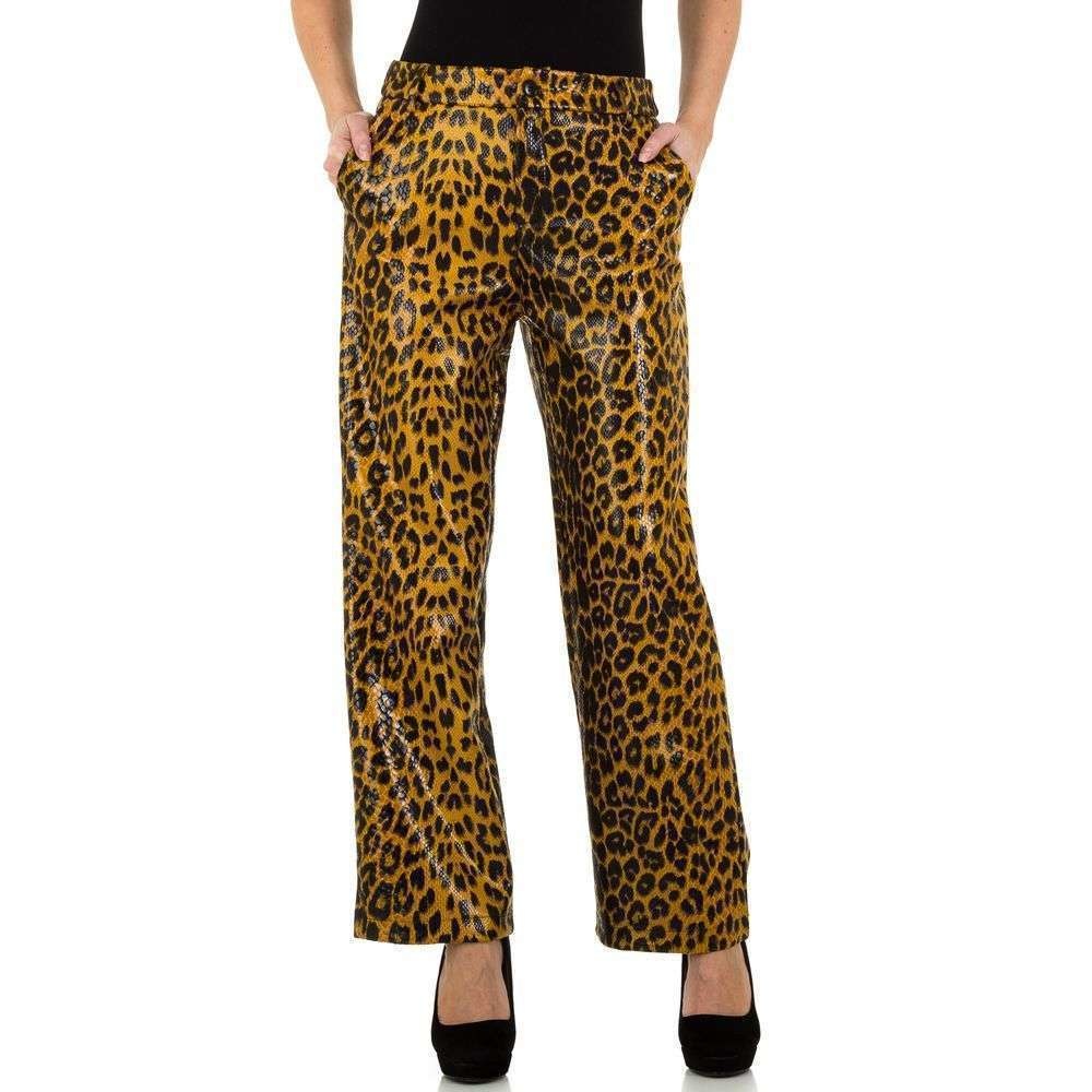 Jcl Dames Broek Leopard Kl 83362 jcl kopen in de aanbieding