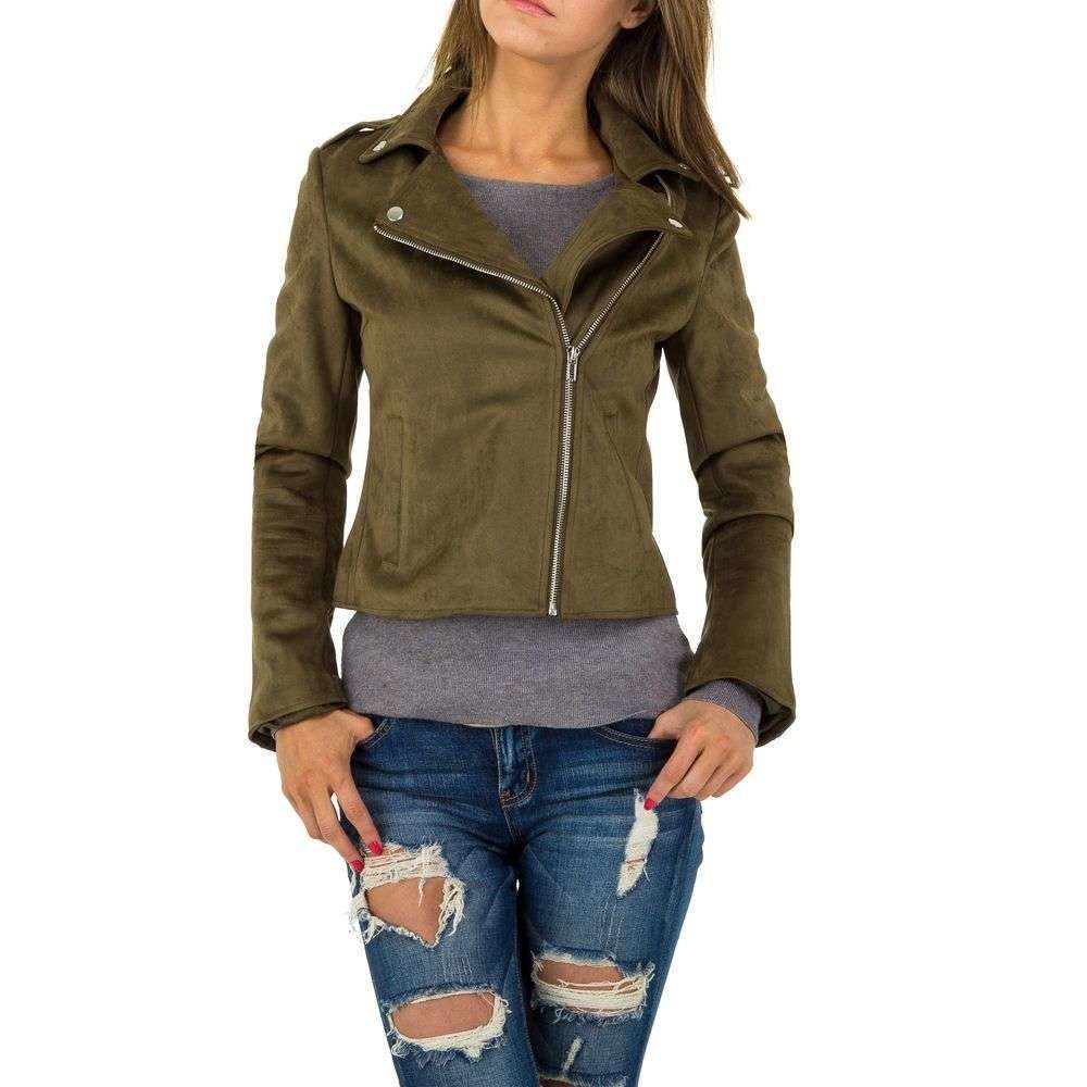 Damesjas Van Jcl Kaki jcl kopen in de aanbieding Damesjas Van Jcl Kaki jcl kopen in de aanbieding