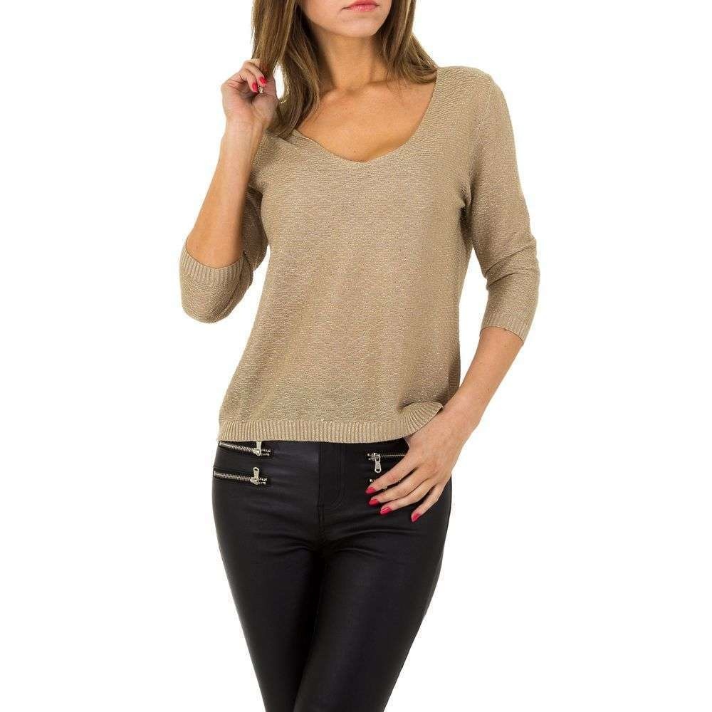 Damessweatshirt Van Jcl Goud jcl kopen in de aanbieding Damessweatshirt Van Jcl Goud jcl kopen in de aanbieding