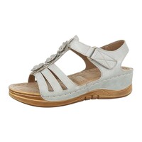 Damen Keilsandaletten - grey