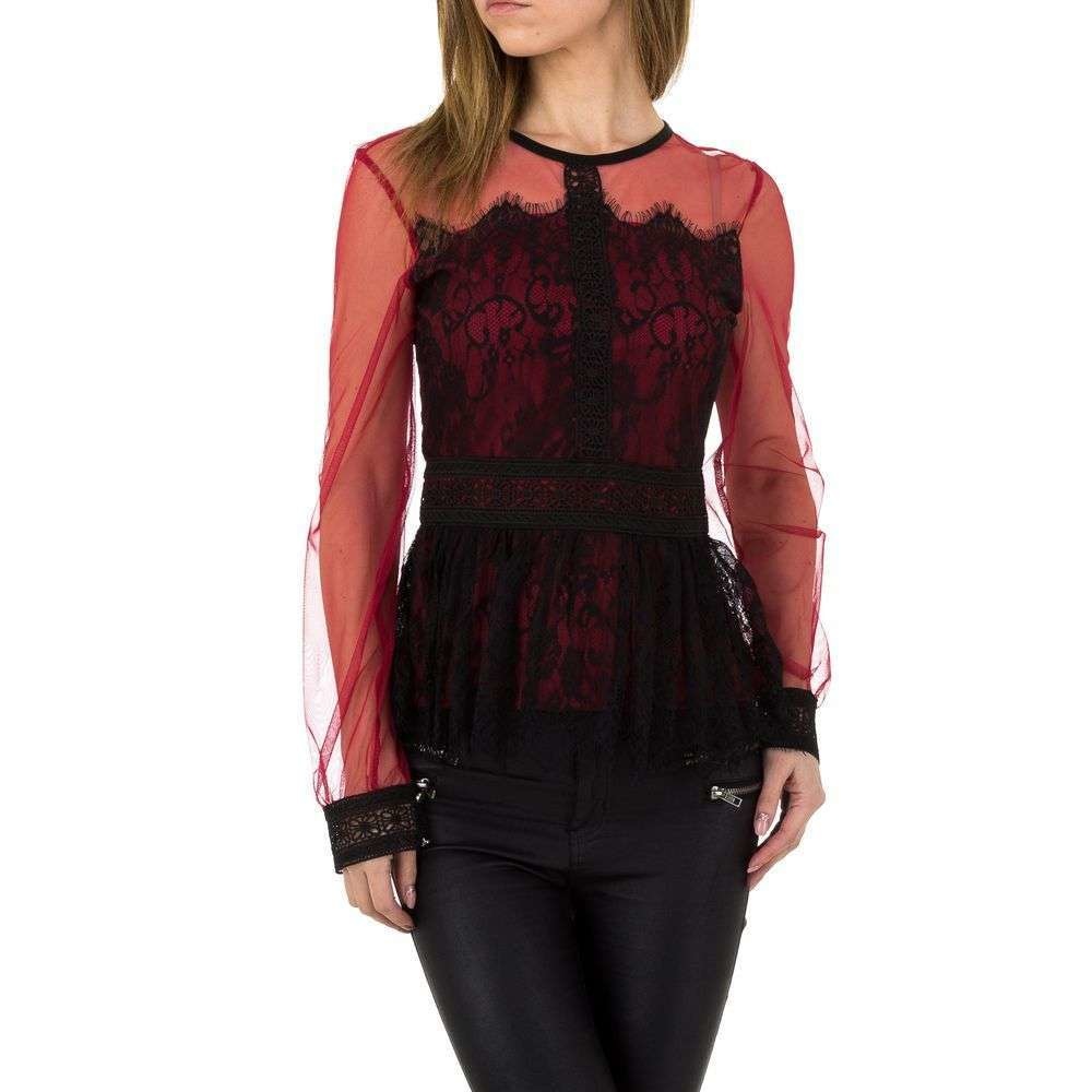 Neckermann Dames Blouse Van Emmash Paris Winered neckermann kopen in de aanbieding