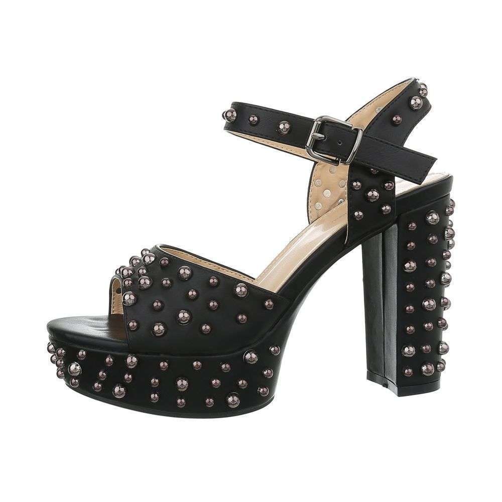 Neckermann Dames Sandalette Zwart Ph113 neckermann kopen in de aanbieding