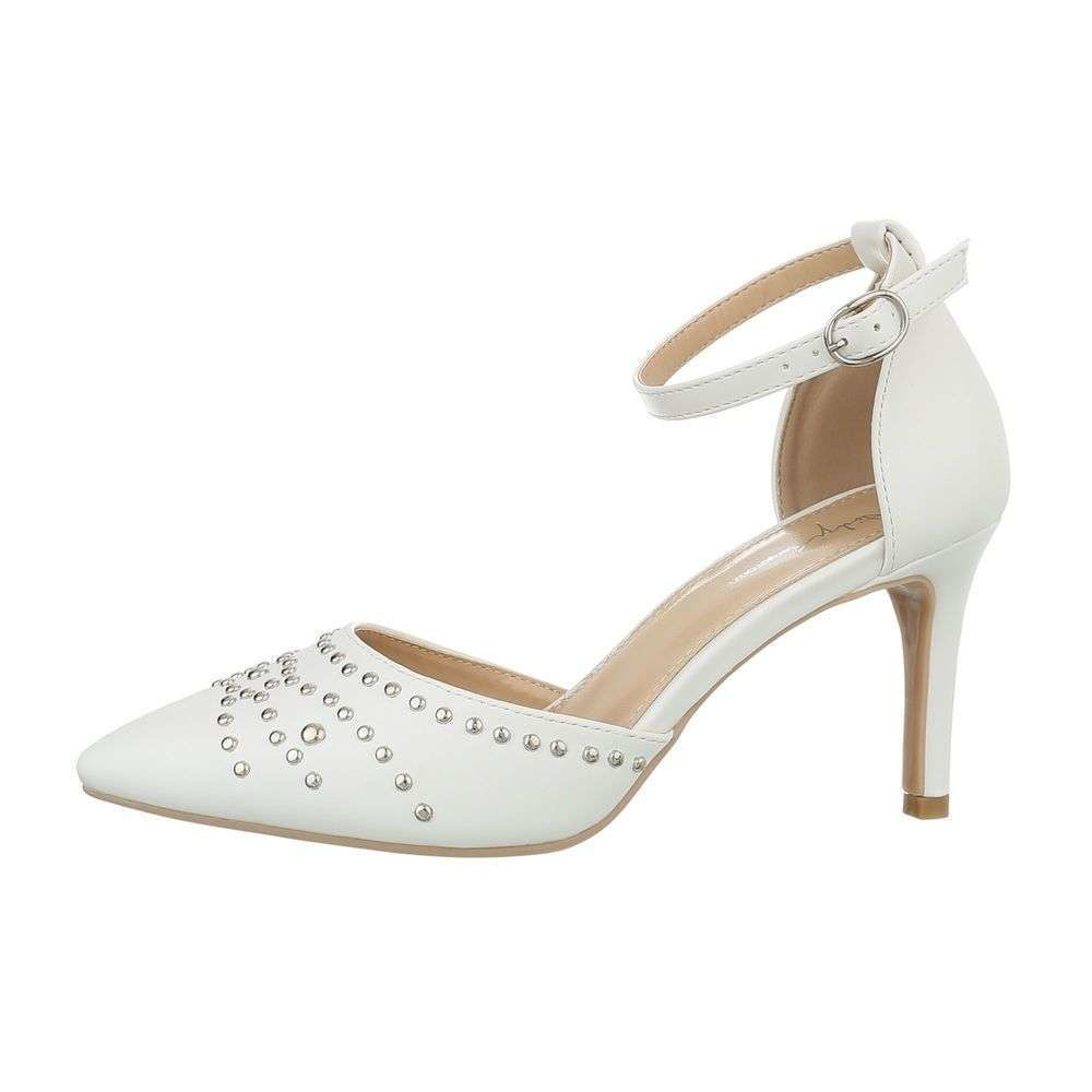 Neckermann Dames Klassieke Pumps Wit Ph109 neckermann kopen in de aanbieding