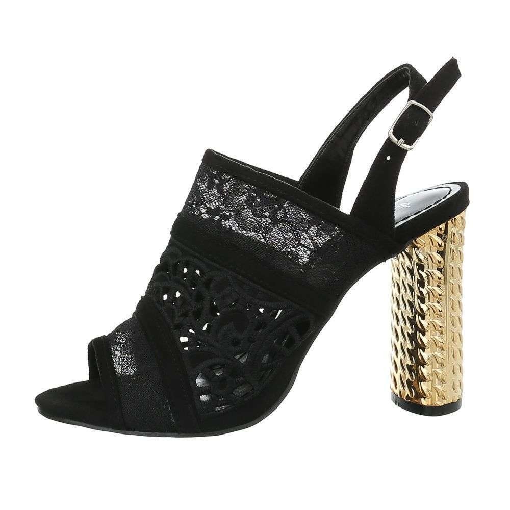 Neckermann Dames Sandalette Zwart Pa370 neckermann kopen in de aanbieding