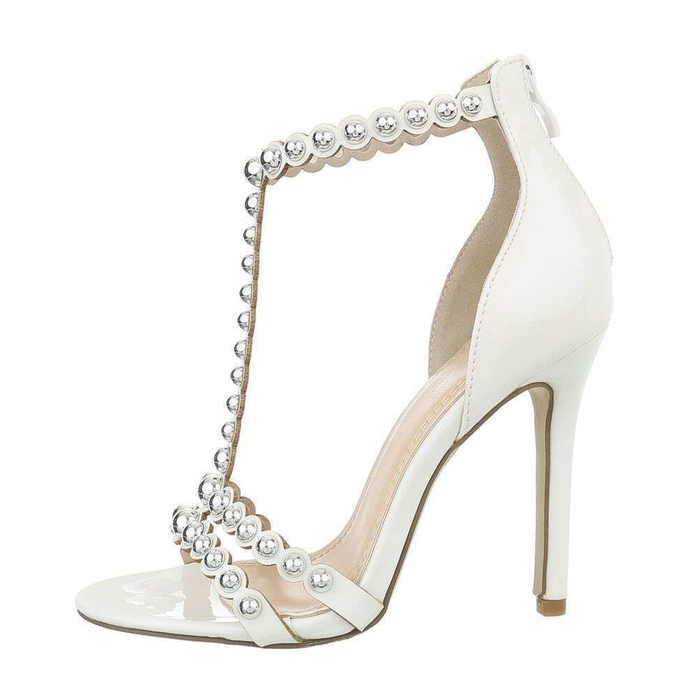 Neckermann Dames Sandalette Wit F223 neckermann kopen in de aanbieding