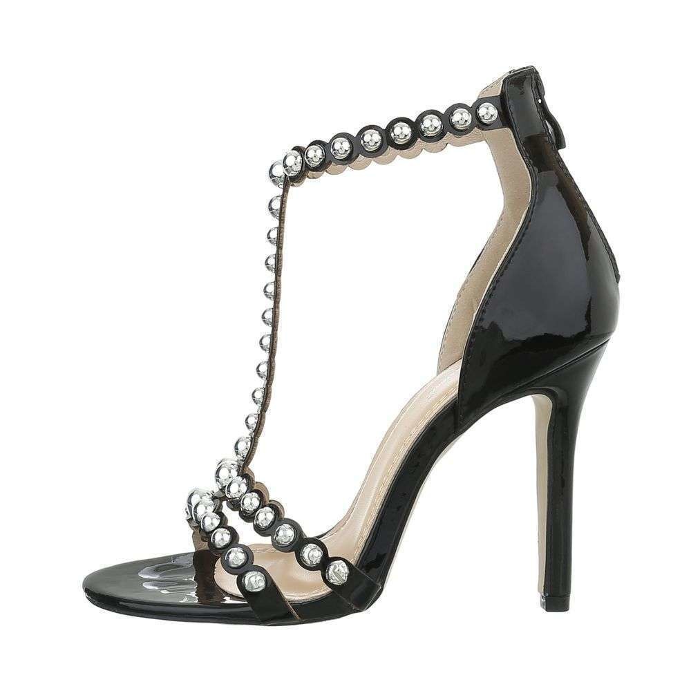 Neckermann Dames Sandalette Zwart F223 neckermann kopen in de aanbieding