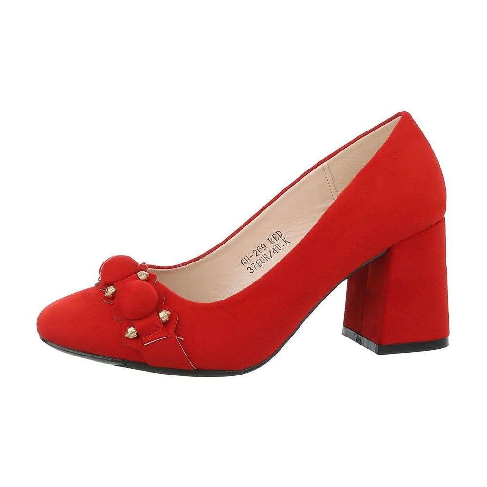 Neckermann Dames Klassieke Pumps Rood Gh 269 neckermann kopen in de aanbieding