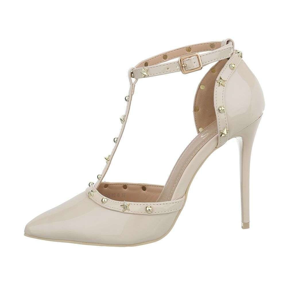 Neckermann Dames Hoge Hak Pumps Beige Od 82 neckermann kopen in de aanbieding