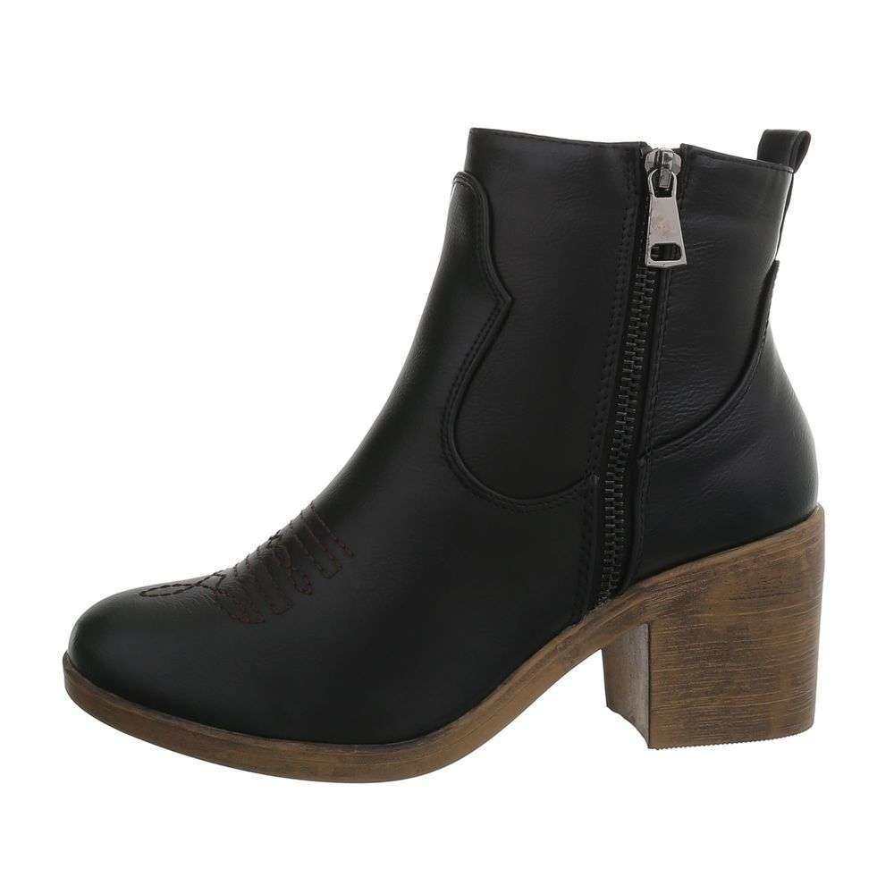 Neckermann Dames Laarzen Zwart S1695 neckermann kopen in de aanbieding