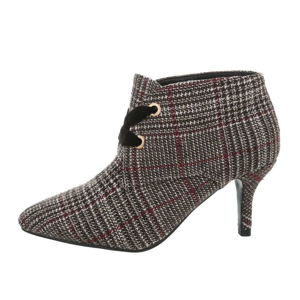 Neckermann Dames Enkellaarzen Bruin F762 neckermann kopen in de aanbieding