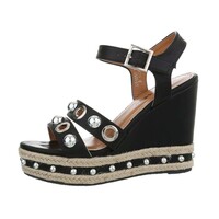 Damenkeile schwarz L51050
