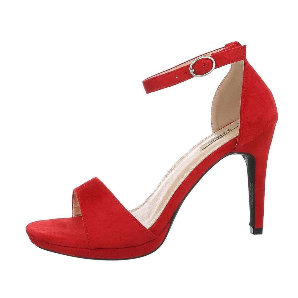 Neckermann Dames Sandalette Rood Fh39011 neckermann kopen in de aanbieding