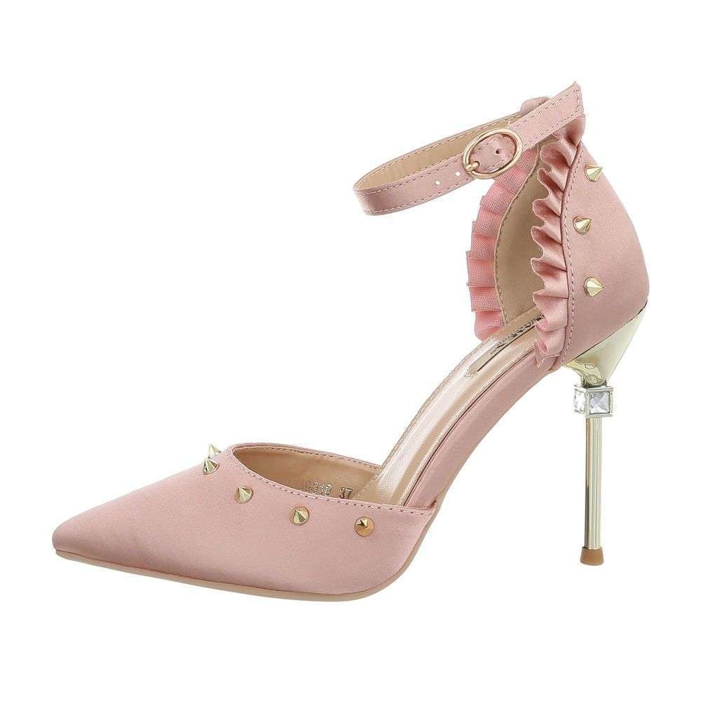 Neckermann Dames Hoge Hak Pumps Roze Fh39010 neckermann kopen in de aanbieding