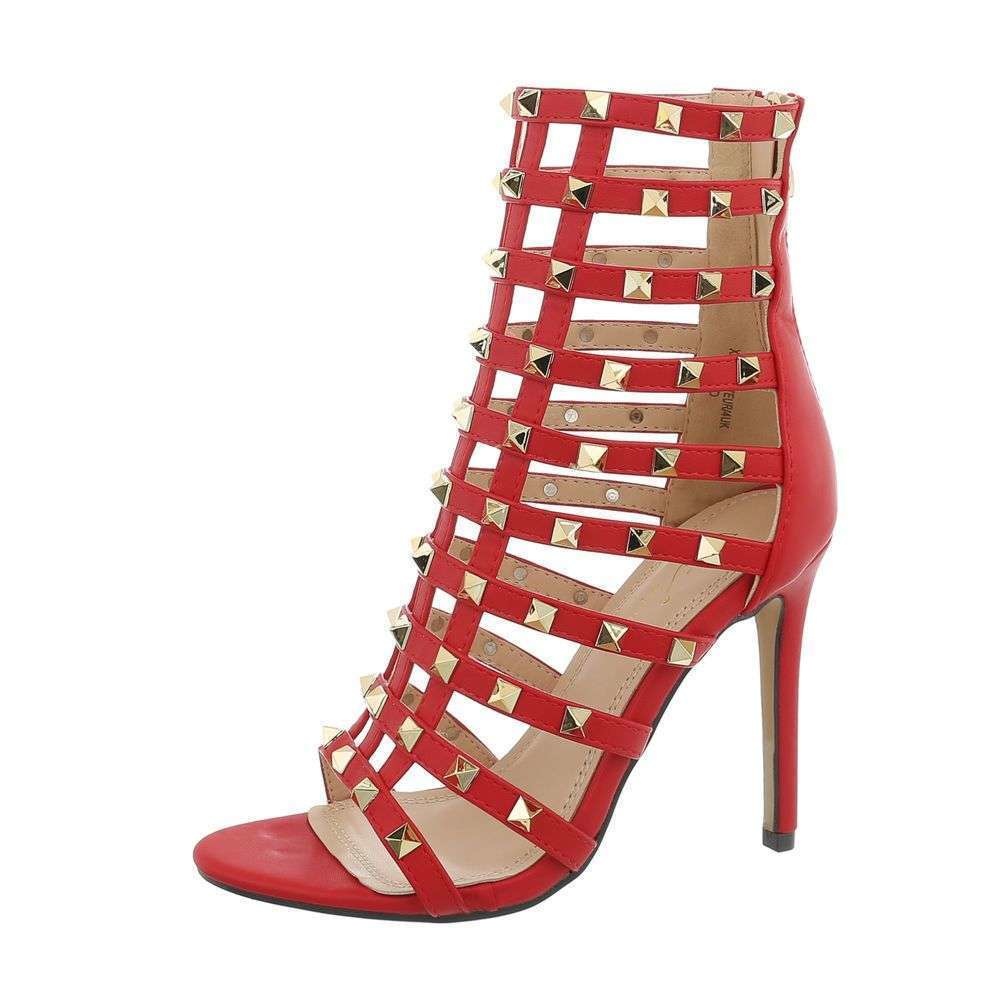 Neckermann Dames Sandalette Rood Xk 0095 neckermann kopen in de aanbieding