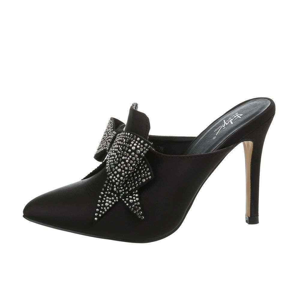 Neckermann Dames Hoge Pumps Zwart Sk212 neckermann kopen in de aanbieding