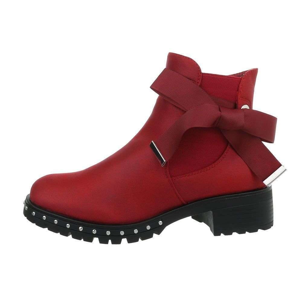 Neckermann Dames Chelsea Boots Rood Dr11798 64 neckermann kopen in de aanbieding