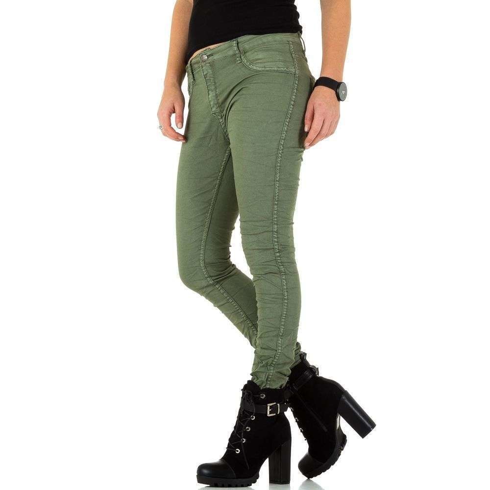 Neckermann Dames Jeans Groen Kl J 96026 neckermann kopen in de aanbieding