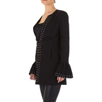 dames jas zwart KL-WJ-8177