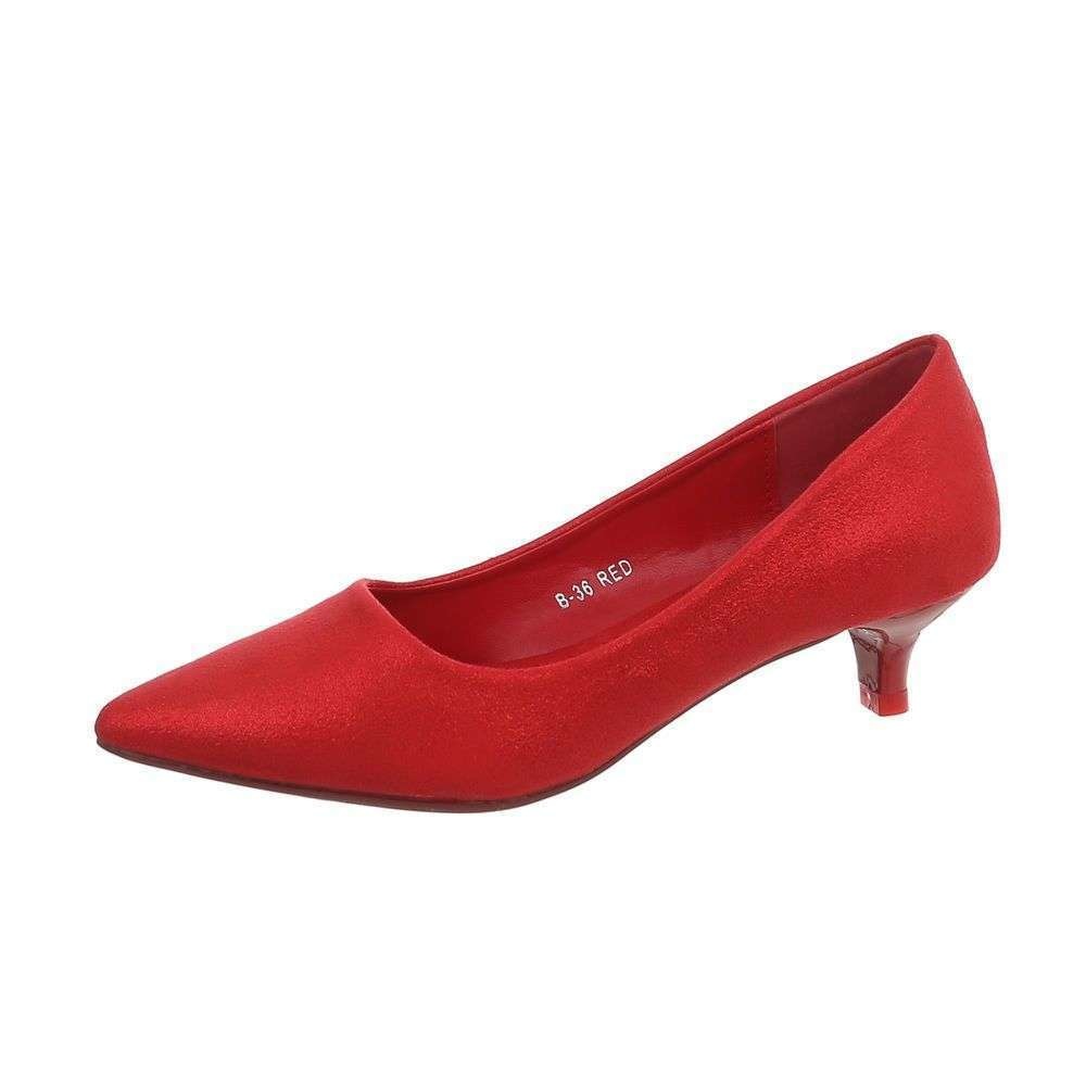 Neckermann Dames Klassieke Pump Rood B 36 1 neckermann kopen in de aanbieding