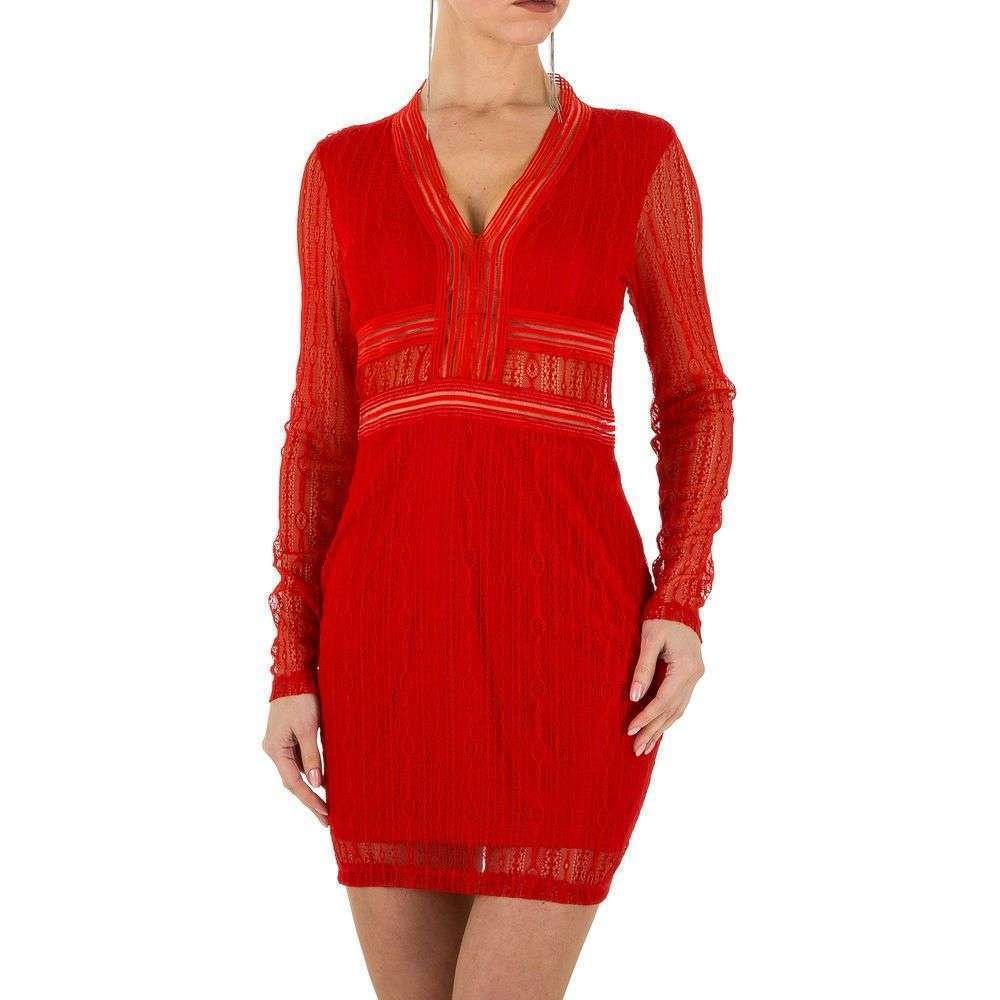 Neckermann Dames Jurk Rood Kl Mu 1061 neckermann kopen in de aanbieding