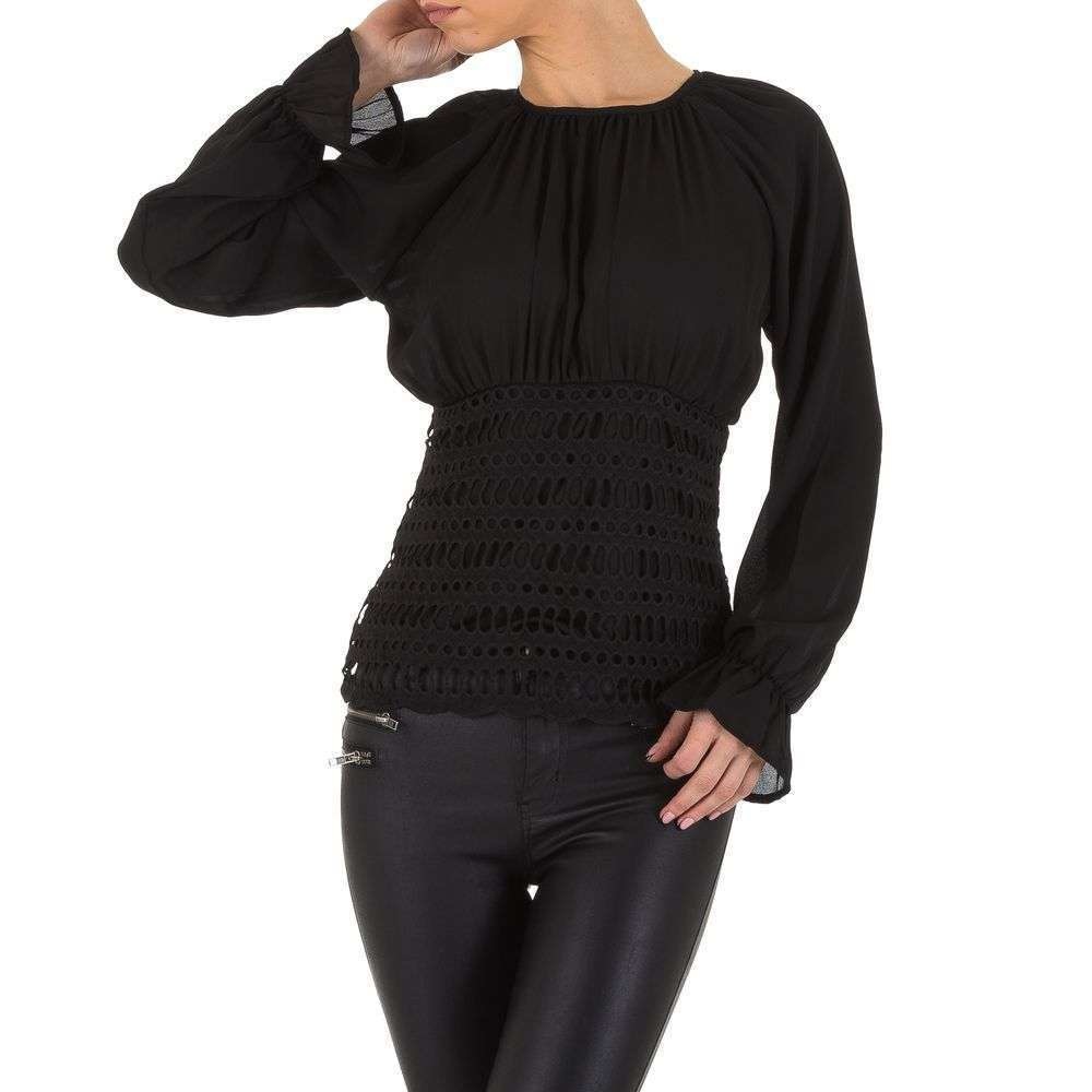 Neckermann Dames Blouse Zwart Kl Mu 1030 neckermann kopen in de aanbieding