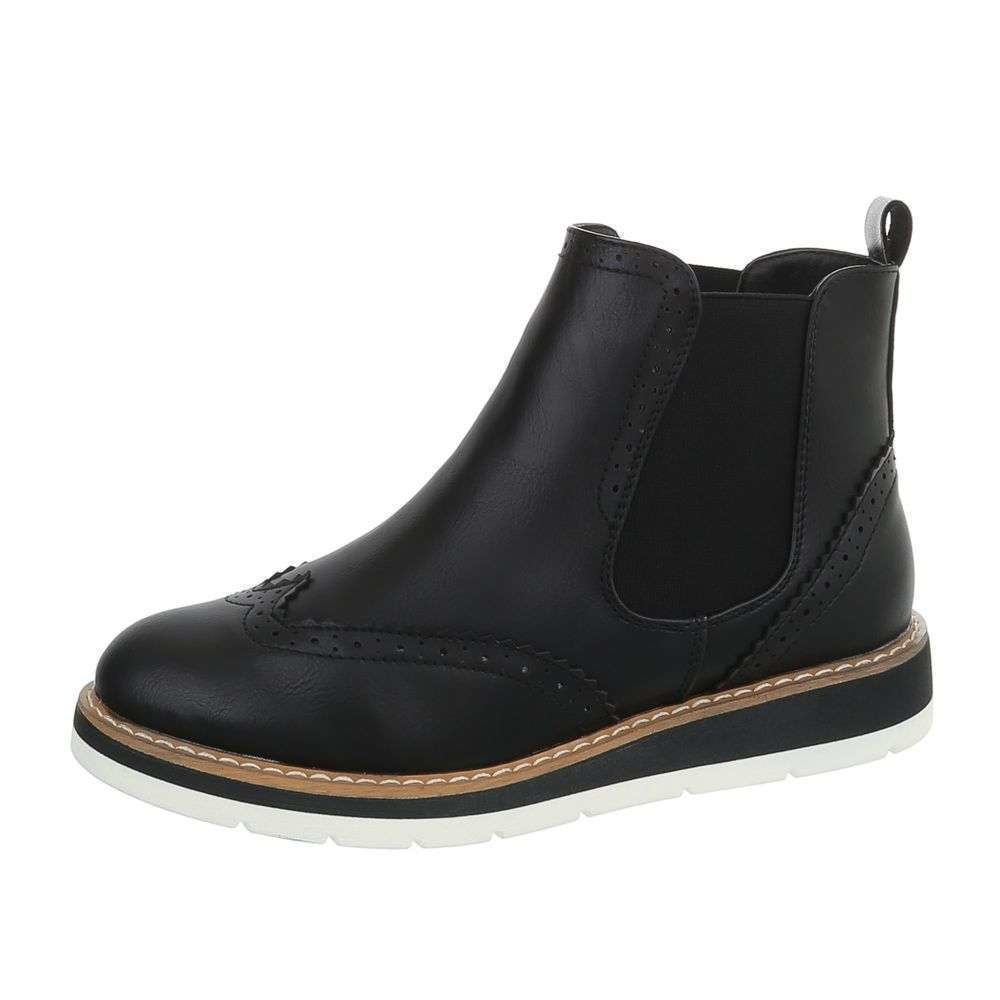Neckermann Dames Chelsea Boots Zwart 966 Pa neckermann kopen in de aanbieding