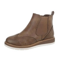 damen chelsea stiefel khaki 966-PA