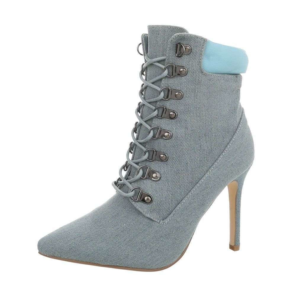 Neckermann Dames Enkel Laars Denim Sy004 neckermann kopen in de aanbieding