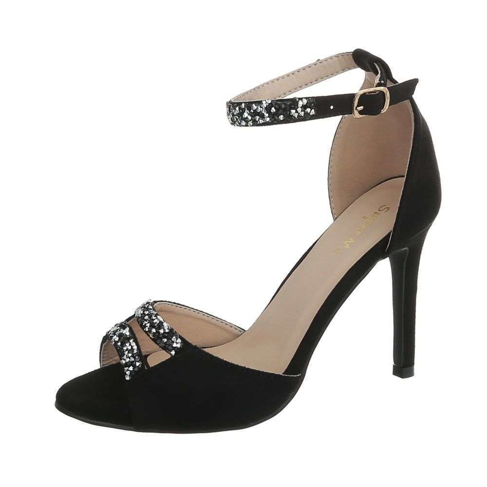 Neckermann Dames Hoge Hak Zwart 329 neckermann kopen in de aanbieding