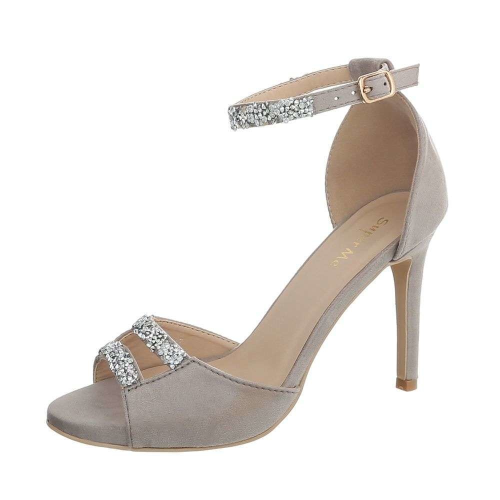 Neckermann Dames Hoge Hak Grijs 329 neckermann kopen in de aanbieding