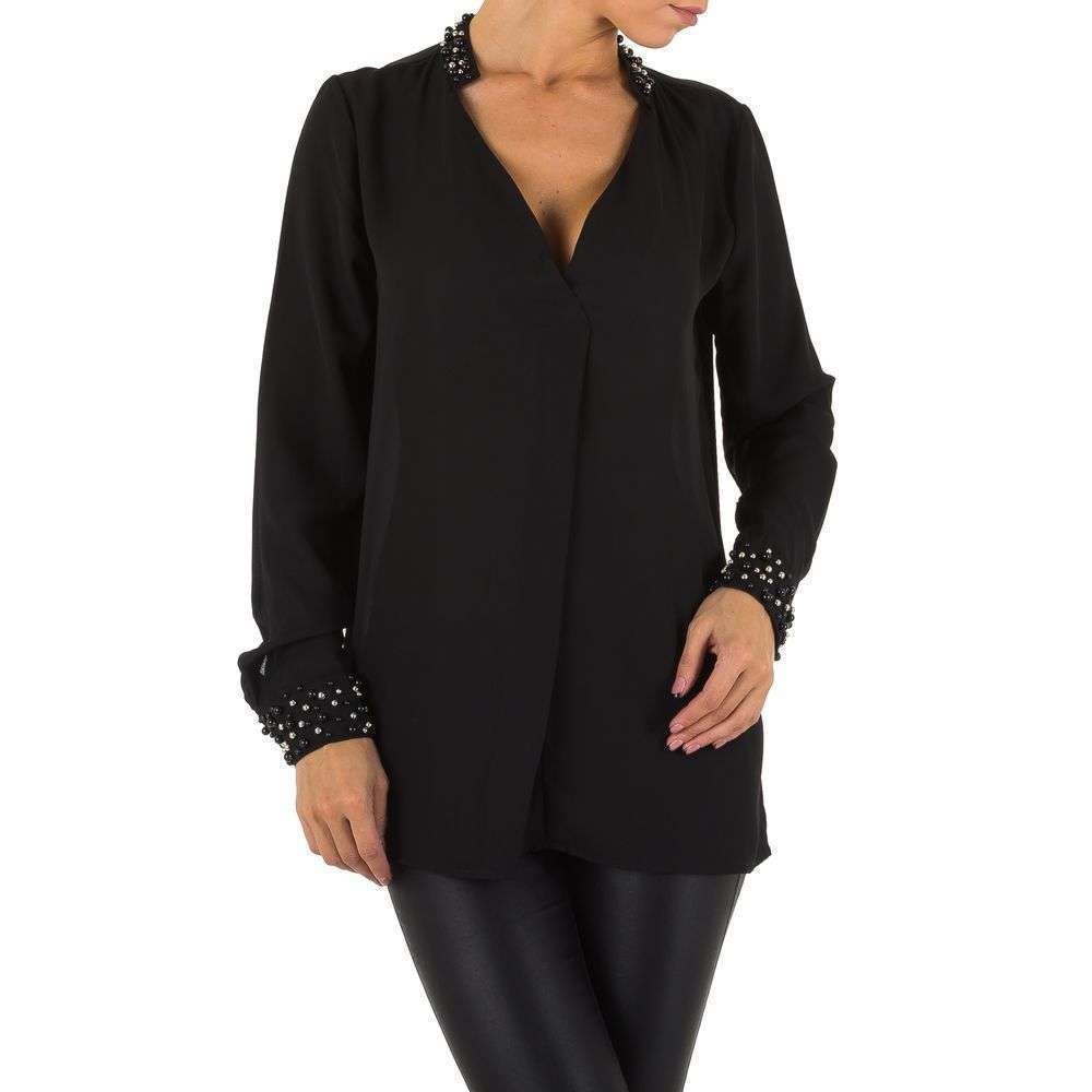 Neckermann Dames Blouse Zwart Kl Mu 1017 neckermann kopen in de aanbieding
