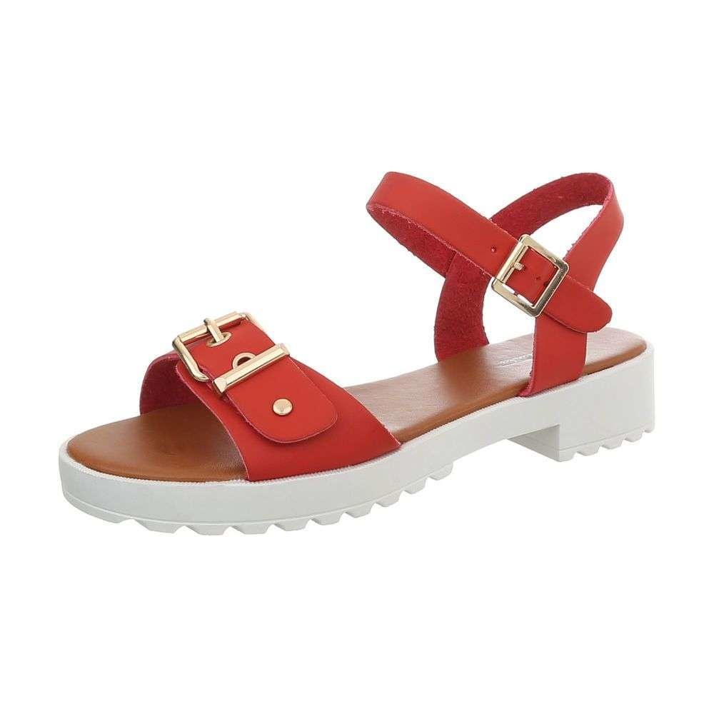 Neckermann Dames Flash Sandalen Rood B 68 neckermann kopen in de aanbieding