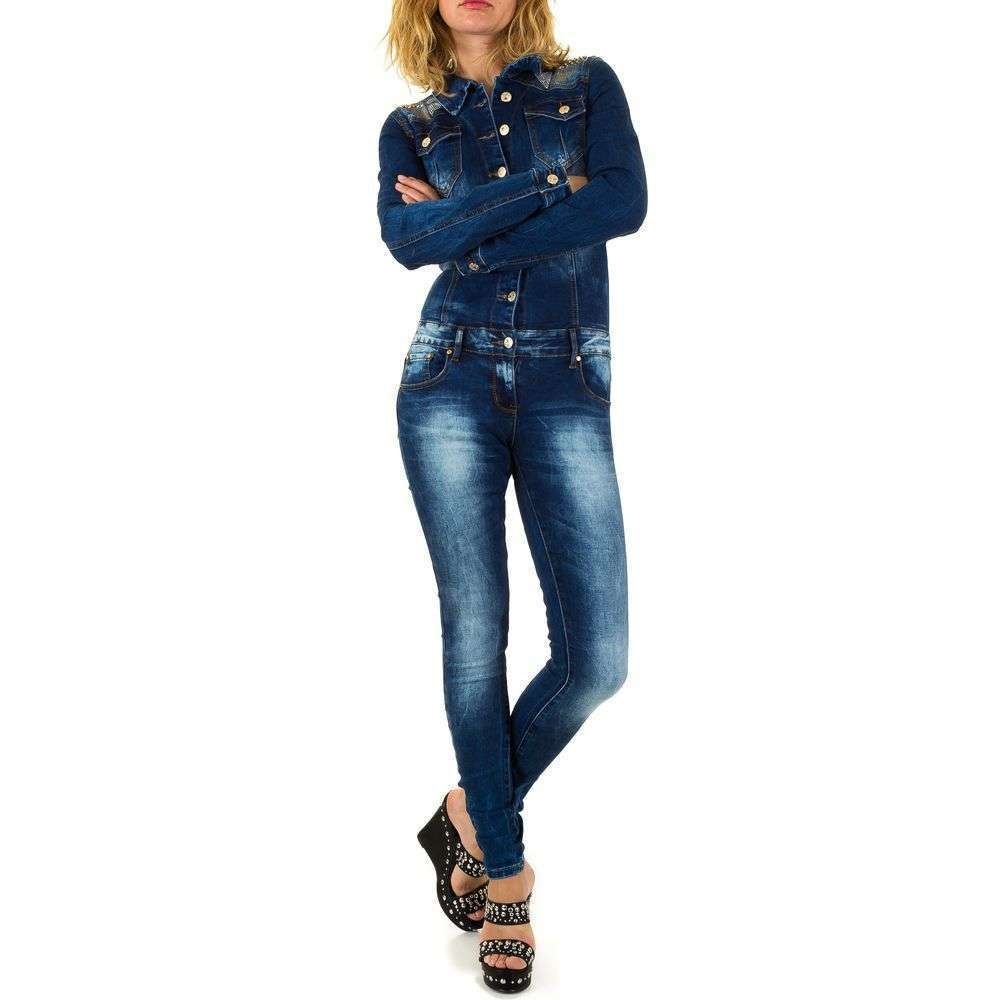 Neckermann Dames Overall Jeans Blauw neckermann kopen in de aanbieding