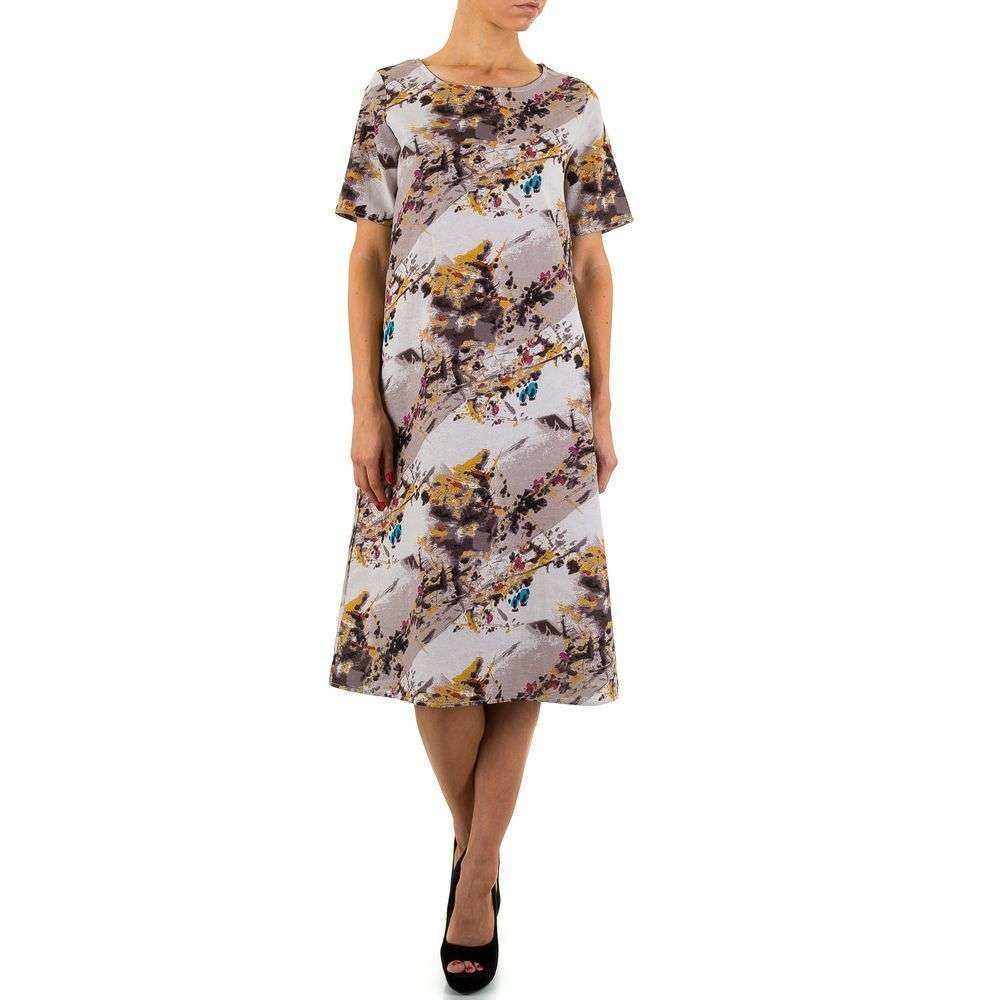 Neckermann Dames Jurk Door Shk Mode Taupe neckermann kopen in de aanbieding