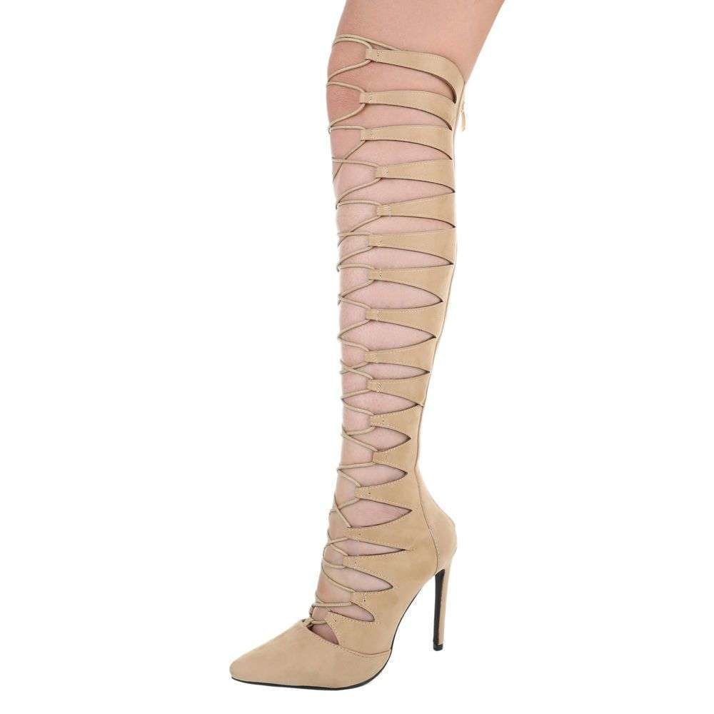 Neckermann Damessandalen Met Hoge Hak Beige neckermann kopen in de aanbieding