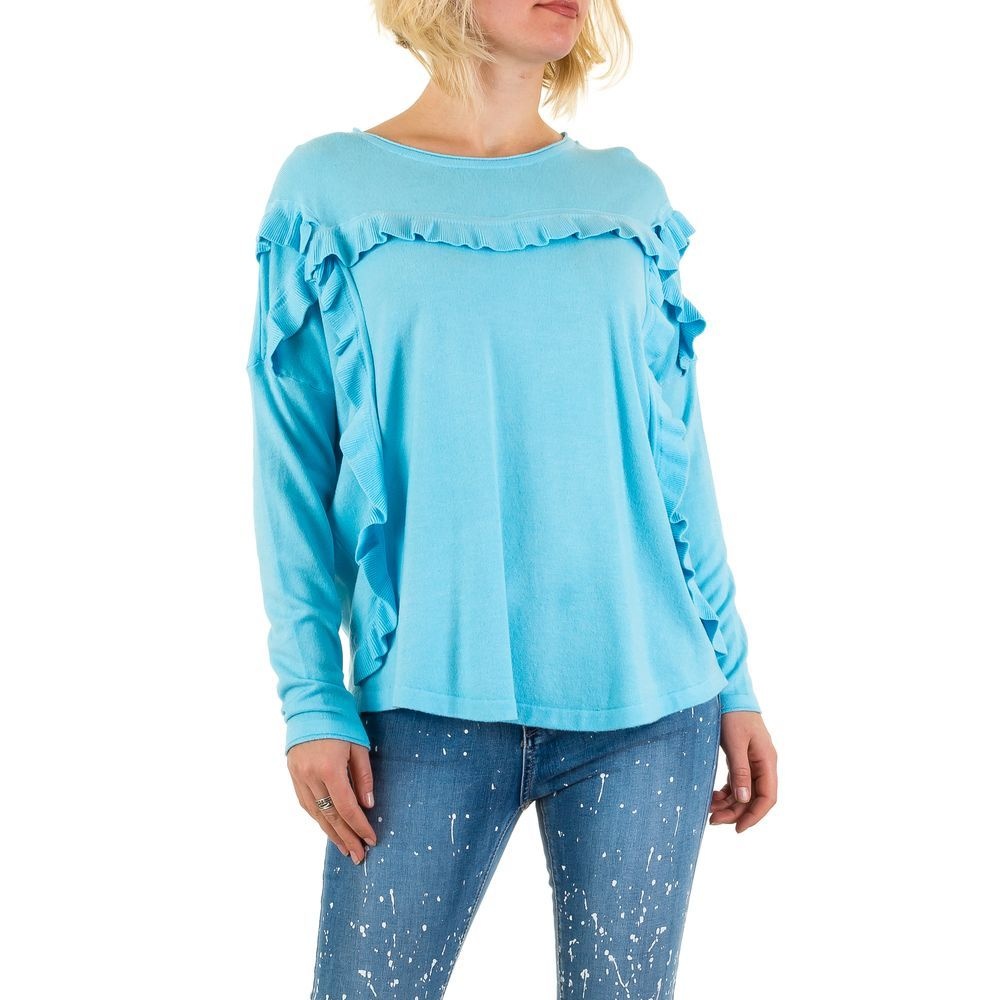 Neckermann Dames Sweatshirt Gr Een Maat Blauw neckermann kopen in de aanbieding