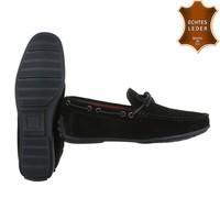 Ledermokassin in COOLWALK schwarz