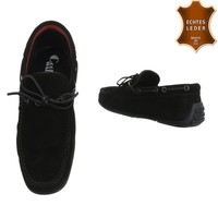 Ledermokassin in COOLWALK schwarz