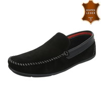 Ledermokassin in COOLWALK schwarz