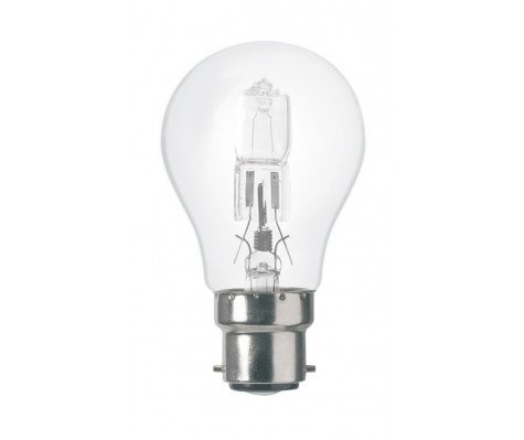Sigalux Energiebesparende Halogeenlamp B22 A55 53W sigalux kopen in de aanbieding